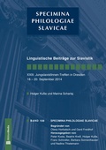 Cover: Linguistische Beitraege zur Slavistik. XXIII. JungslavistInnen-Treffen in Dresden, 18.-20. September 2014 - Peter Lang Verlag