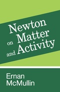 Cover: Newton on Matter and Activity - University of Notre Dame Press