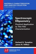 Cover: Spectroscopic Ellipsometry - Momentum Press