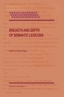 Cover: Breadth and Depth of Semantic Lexicons - Kluwer Academic Publishers