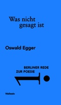 Cover: Was nicht gesagt ist - Wallstein