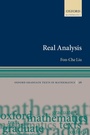 Cover: Real Analysis - Oxford University Press