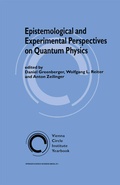 Cover: Epistemological and Experimental Perspectives on Quantum Physics - Springer