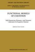 Cover: Functional Models of Cognition - Kluwer Academic Publishers