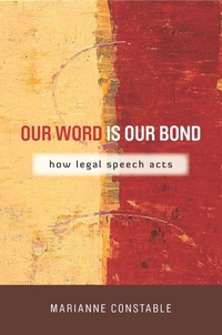 Enlarge image Cover: Our Word Is Our Bond - Stanford University Press
