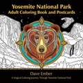 Cover: Yosemite National Park Adult Coloring Book and Postcards - Farcountry Press