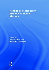 Enlarge image Cover: Handbook of Research Methods in Human Memory - Routledge