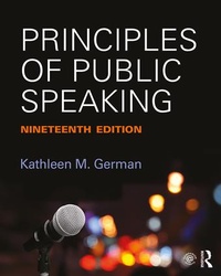 Enlarge image Cover: Principles of Public Speaking - Routledge