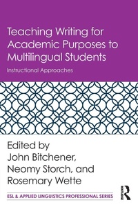 Enlarge image Cover: Teaching Writing for Academic Purposes to Multilingual Students - Routledge