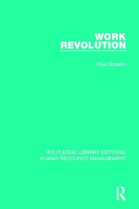 Enlarge image Cover: Work Revolution - Routledge