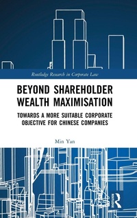 Enlarge image Cover: Beyond Shareholder Wealth Maximisation - Routledge