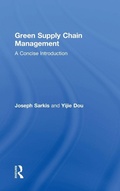 Cover: Green Supply Chain Management - Routledge