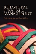 Cover: Behavioral Strategic Management - Routledge