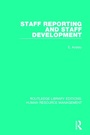 Cover: Staff Reporting and Staff Development - Routledge