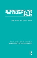 Cover: Interviewing for the Selection of Staff - Routledge