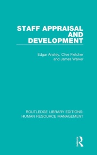 Enlarge image Cover: Staff Appraisal and Development - Routledge