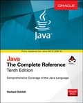 Cover: Java: The Complete Reference, Tenth Edition - McGraw-Hill Education
