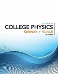 Cover: College Physics, Volume 1 - Brooks/Cole