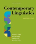 Cover: Contemporary Linguistics - Bedford Books
