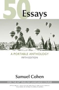 Cover: 50 Essays: A Portable Anthology (High School Edition) - Bedford Books