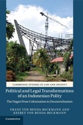 Cover: Political and Legal Transformations of an Indonesian Polity - Cambridge University Press