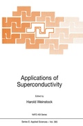 Cover: Applications of Superconductivity - Kluwer Academic Publishers