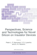 Cover: Perspectives, Science and Technologies for Novel Silicon on Insulator Devices - Kluwer Academic Publishers