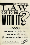 Cover: What's Law Got to Do with It? - Stanford University Press