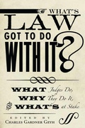 Cover: What's Law Got to Do with It? - Stanford University Press