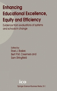 Enlarge image Cover: Enhancing Educational Excellence, Equity and Efficiency - Kluwer Academic Publishers