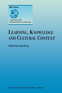 Enlarge image Cover: Learning, Knowledge and Cultural Context - Kluwer Academic Publishers