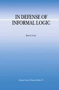 Cover: In Defense of Informal Logic - Springer