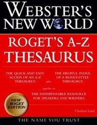 Enlarge image Cover: Webster's New World Roget's A-Z Thesaurus - Hungry Minds Inc,U.S.