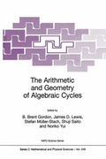 Cover: The Arithmetic and Geometry of Algebraic Cycles - Kluwer Academic Publishers