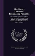 Cover: The Dietary Computer. Explanatory Pamphlet - Palala Press