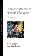 Cover: Analytic Theory of Global Bifurcation - Princeton University Press