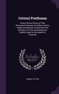 Cover: Cottoni Posthuma - Palala Press
