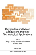 Cover: Oxygen Ion and Mixed Conductors and their Technological Applications - Kluwer Academic Publishers