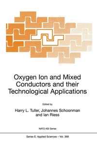 Abbildung von: Oxygen Ion and Mixed Conductors and their Technological Applications - Kluwer Academic Publishers