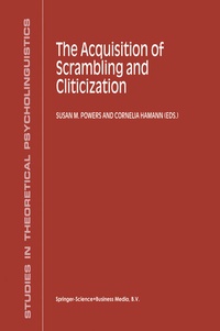 Abbildung von: The Acquisition of Scrambling and Cliticization - Springer