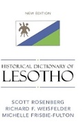 Cover: Historical Dictionary of Lesotho - Scarecrow Press