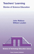 Cover: Teachers' Learning - Kluwer Academic Publishers