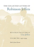 Cover: The Collected Letters of Robinson Jeffers, with Selected Letters of Una Jeffers - Stanford University Press