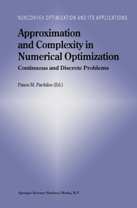 Abbildung von: Approximation and Complexity in Numerical Optimization - Kluwer Academic Publishers