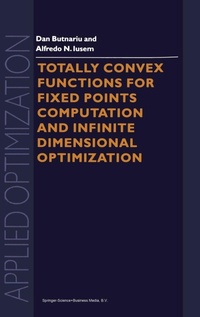 Abbildung von: Totally Convex Functions for Fixed Points Computation and Infinite Dimensional Optimization - Kluwer Academic Publishers