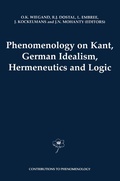 Cover: Phenomenology on Kant, German Idealism, Hermeneutics and Logic - Springer