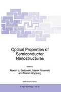 Cover: Optical Properties of Semiconductor Nanostructures - Kluwer Academic Publishers