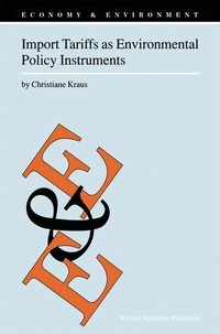 Abbildung von: Import Tariffs as Environmental Policy Instruments - Kluwer Academic Publishers