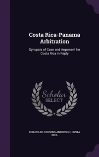 Enlarge image Cover: Costa Rica-Panama Arbitration - Palala Press