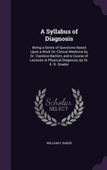 Cover: A Syllabus of Diagnosis - Palala Press